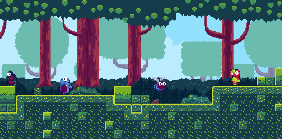 Tiny Platformer - Forest Asset Pack
