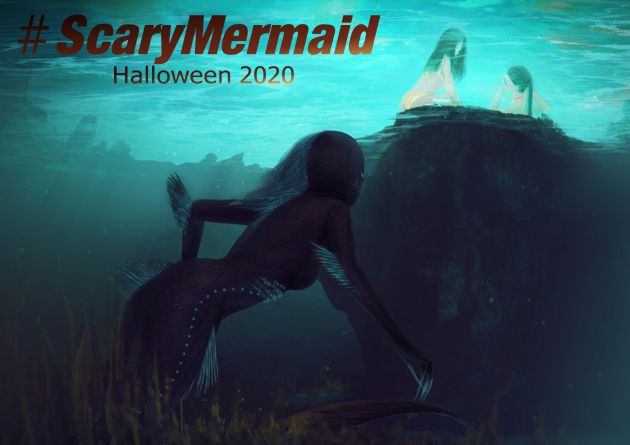 #ScaryMermaid