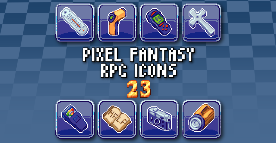 PIXEL FANTASY RPG ICONS - PACK 23