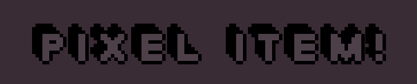 Godot Pixel Items